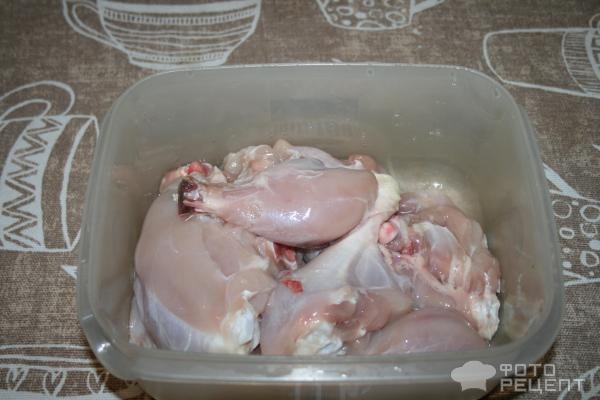 Рецепт: Курицы по-армянски - с лавашем и сметаной