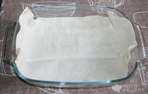 Рецепт: Курицы по-армянски - с лавашем и сметаной