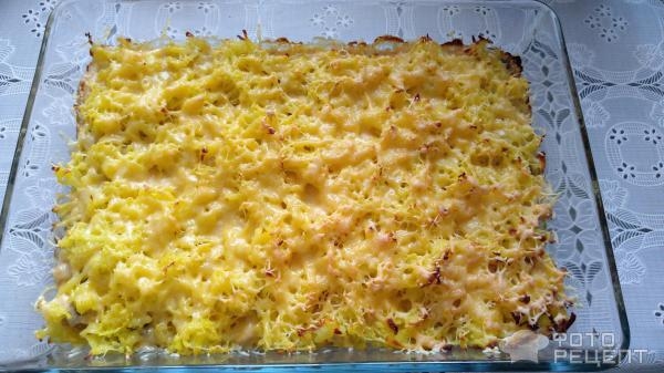 Рецепт: Куриное филе с картофелем в сливочном соусе - с грибами Рецепт: Куриное филе с картофелем в сливочном соусе - с грибами