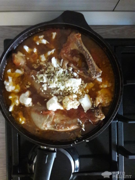 Рецепт: Куриные окорочка в маринаде - С цветной капустой и приправами. Рецепт: Куриные окорочка в маринаде - С цветной капустой и приправами.