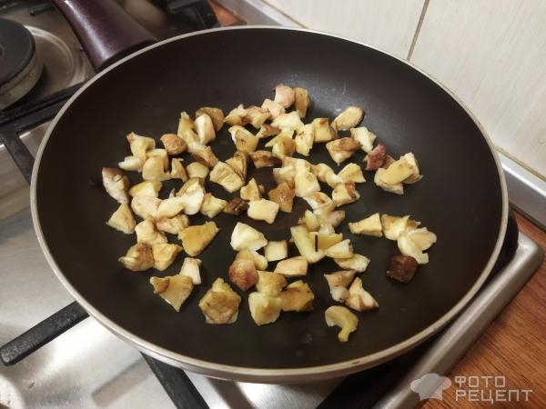 Рецепт: Куриный суп с кускусом - и грибами Рецепт: Куриный суп с кускусом - и грибами