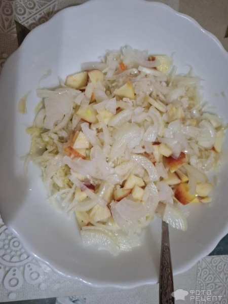 Рецепт: Квашеная капуста витаминная - В моем исполнении Рецепт: Квашеная капуста витаминная - В моем исполнении