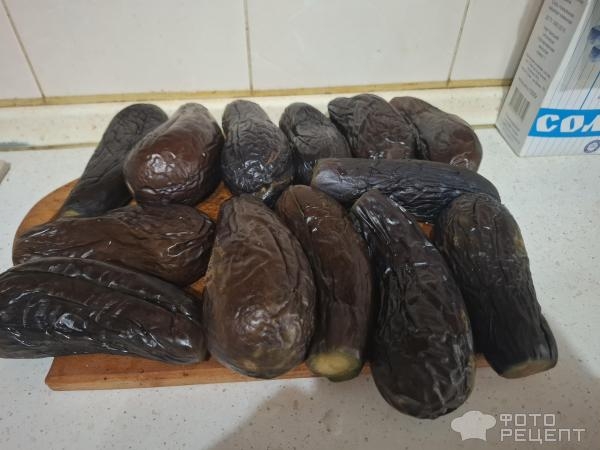 Рецепт: Квашеные баклажаны - С чесноком. Рецепт: Квашеные баклажаны - С чесноком.