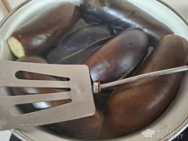 Рецепт: Квашеные баклажаны - С чесноком. Рецепт: Квашеные баклажаны - С чесноком.