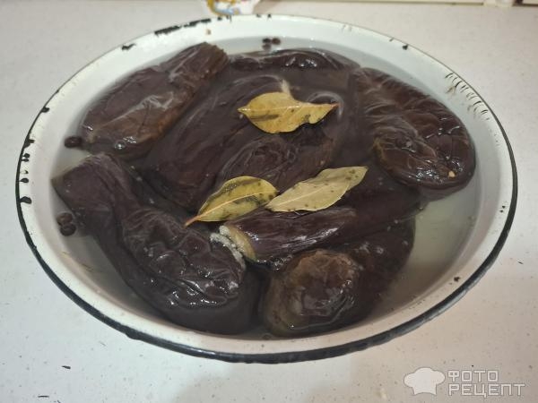 Рецепт: Квашеные баклажаны - С чесноком. Рецепт: Квашеные баклажаны - С чесноком.