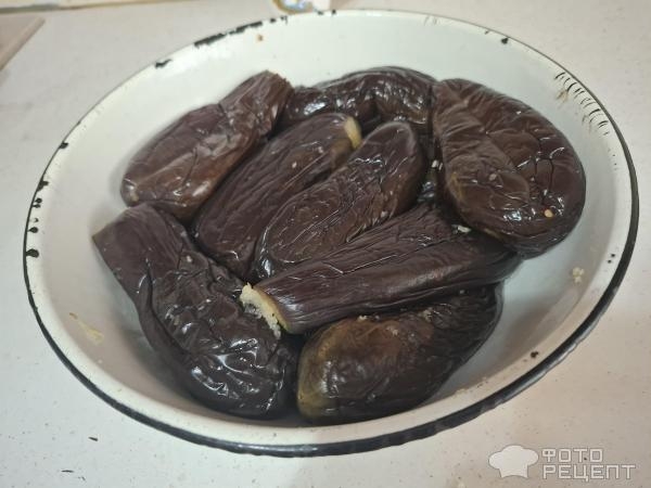 Рецепт: Квашеные баклажаны - С чесноком. Рецепт: Квашеные баклажаны - С чесноком.