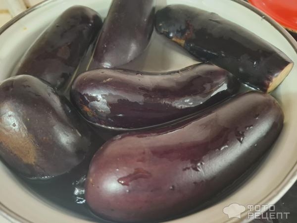 Рецепт: Квашеные баклажаны - С чесноком. Рецепт: Квашеные баклажаны - С чесноком.