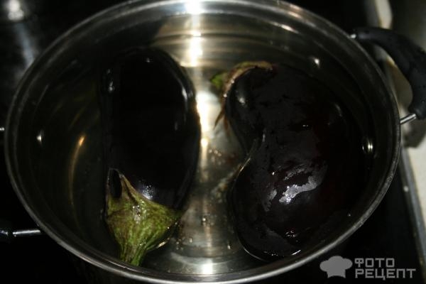 Рецепт: Квашеные баклажаны - с корейской морковью и зеленью Рецепт: Квашеные баклажаны - с корейской морковью и зеленью