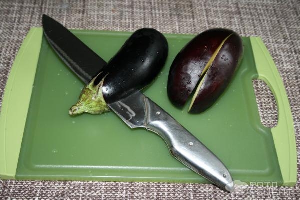 Рецепт: Квашеные баклажаны - с корейской морковью и зеленью Рецепт: Квашеные баклажаны - с корейской морковью и зеленью