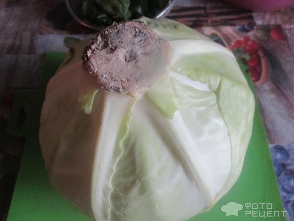 Рецепт: Квашеные перцы фаршированные капустой - быстрый рецепт