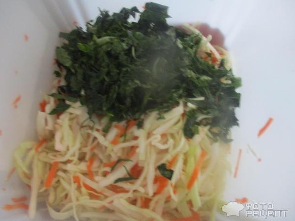 Рецепт: Квашеные перцы фаршированные капустой - быстрый рецепт