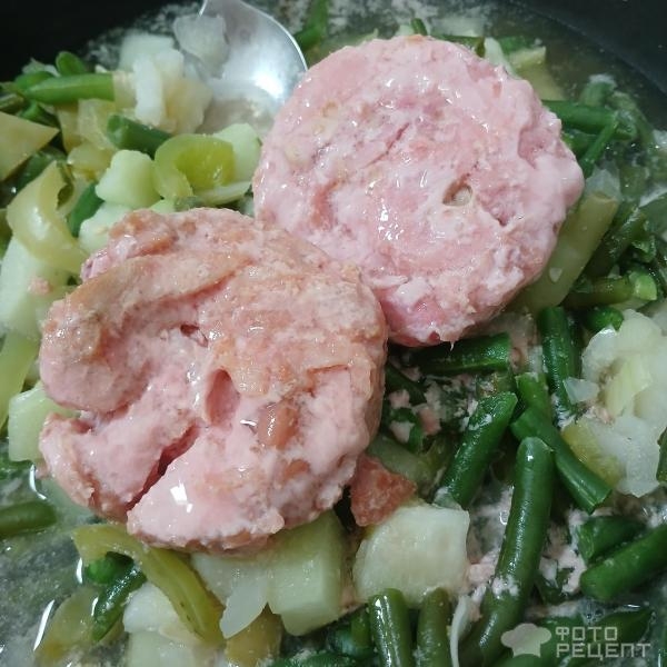 Рецепт: Лазанья быстрая - С консервированным тунцом и стручковой фасолью, на скорую руку из бешбармачной лапши. Рецепт: Лазанья быстрая - С консервированным тунцом и стручковой фасолью, на скорую руку из бешбармачной лапши.