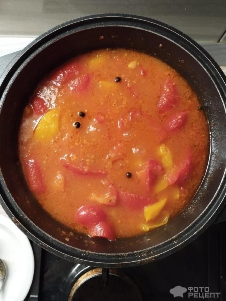 Рецепт: Лечо из томатов и болгарского перца на зиму - Просто и вкусно! Рецепт: Лечо из томатов и болгарского перца на зиму - Просто и вкусно!