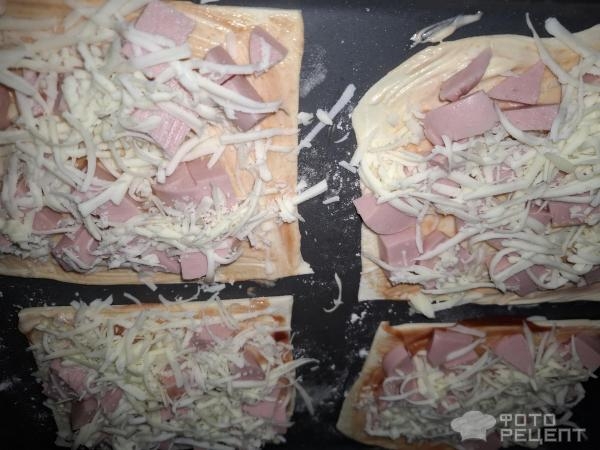 Рецепт: Ленивая пицца - Готовлю с любовью.