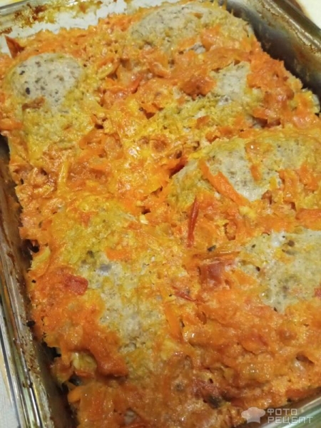 Рецепт: Ленивые голубцы-котлетки - В томатно-сметанном соусе. В духовке и на сковороде. Рецепт: Ленивые голубцы-котлетки - В томатно-сметанном соусе. В духовке и на сковороде.