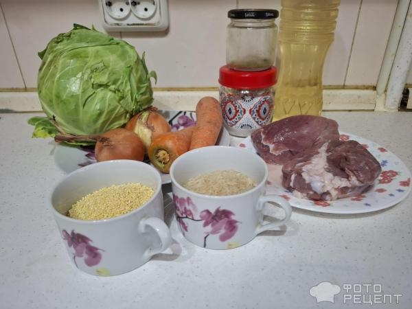 Рецепт: Ленивые голубцы с капустой и рисом - Готовлю с любовью.