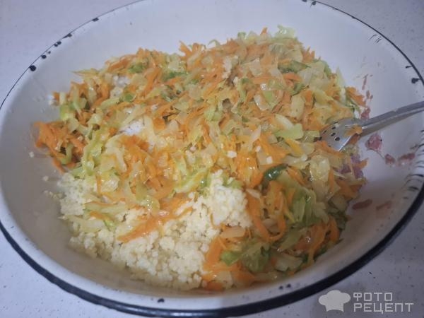 Рецепт: Ленивые голубцы с капустой и рисом - Готовлю с любовью.