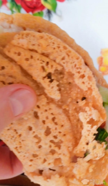 Рецепт: Лепешки из красной чечевицы с тунцом - С тунцом и овощами Рецепт: Лепешки из красной чечевицы с тунцом - С тунцом и овощами