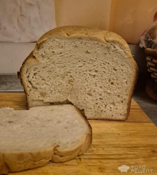 Рецепт: Луковый хлеб для хлебопечки - Белый хлеб с жареным лучком