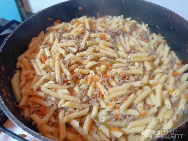 Рецепт: Макароны по- флотски с морковью - Необычные, сочные Рецепт: Макароны по- флотски с морковью - Необычные, сочные