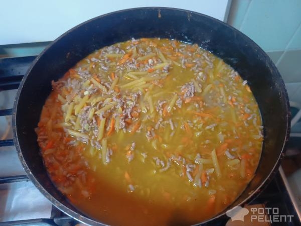 Рецепт: Макароны по- флотски с морковью - Необычные, сочные Рецепт: Макароны по- флотски с морковью - Необычные, сочные