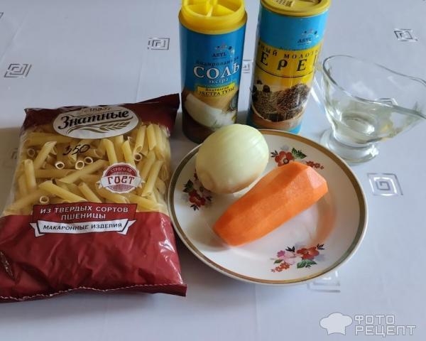 Рецепт: Макароны по- флотски с морковью - со свининой Рецепт: Макароны по- флотски с морковью - со свининой