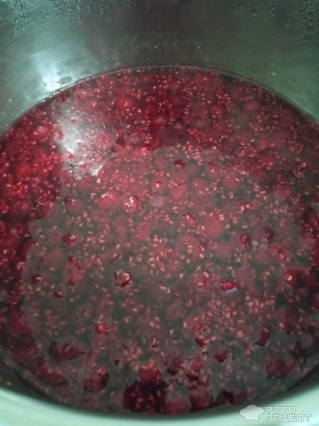 Рецепт: Малиновое варенье - Для работающих хозяек - в несколько приёмов. Рецепт: Малиновое варенье - Для работающих хозяек - в несколько приёмов.