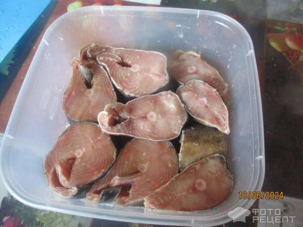 Рецепт: Малосольная кета - сухим посолом Рецепт: Малосольная кета - сухим посолом