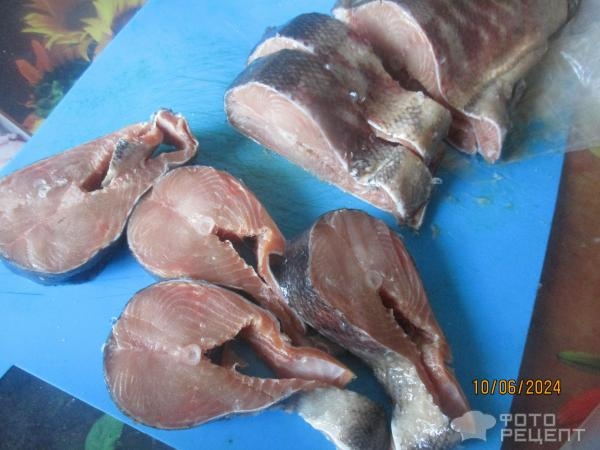 Рецепт: Малосольная кета - сухим посолом Рецепт: Малосольная кета - сухим посолом