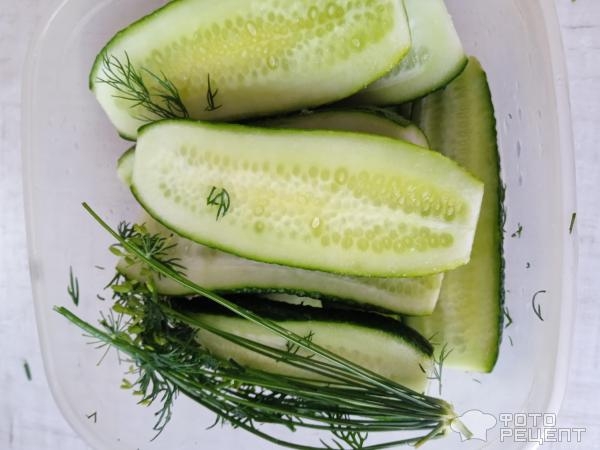 Рецепт: Малосольные огурчики за 8 часов - Изумрудные, хрустящие и без рассола Рецепт: Малосольные огурчики за 8 часов - Изумрудные, хрустящие и без рассола