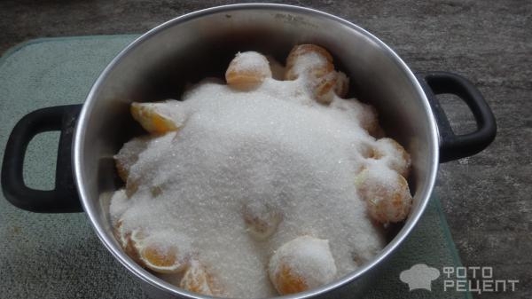 Рецепт: Мандариновый джем - Густой , ароматный. Рецепт: Мандариновый джем - Густой , ароматный.