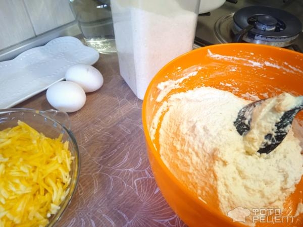 Рецепт: Манник на кефире без муки - с тыквой