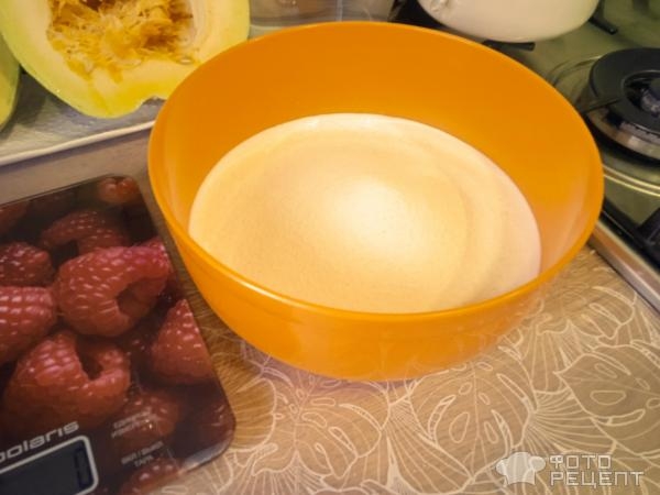 Рецепт: Манник на кефире без муки - с тыквой