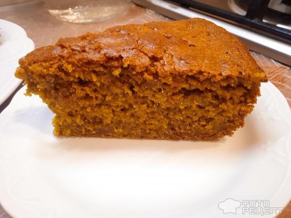 Рецепт: Манник на кефире без муки - с тыквой