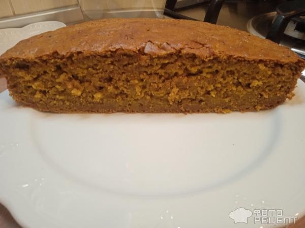 Рецепт: Манник на кефире без муки - с тыквой