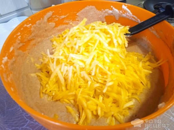 Рецепт: Манник на кефире без муки - с тыквой