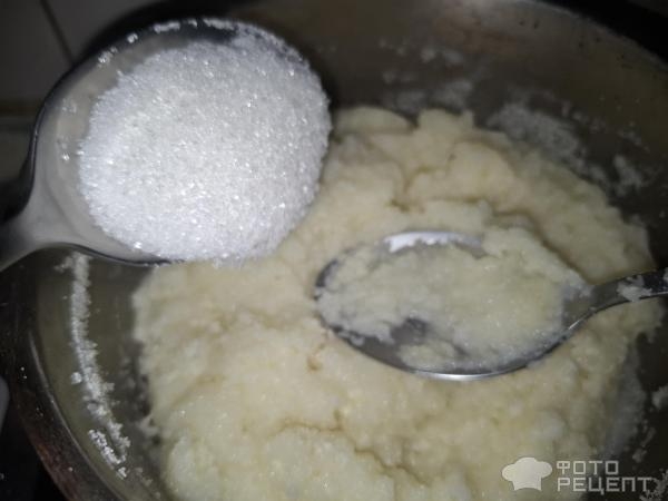 Рецепт: Манник обычный на молоке - В виде блинчиков.