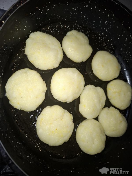 Рецепт: Манник обычный на молоке - В виде блинчиков.