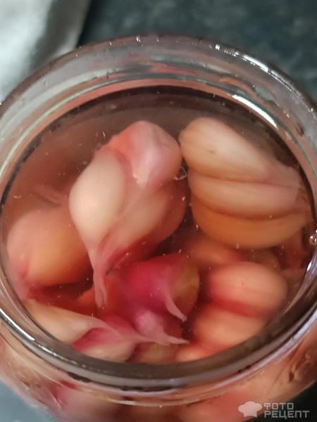 Рецепт: Маринованный чеснок - Как дополнение к блюдам