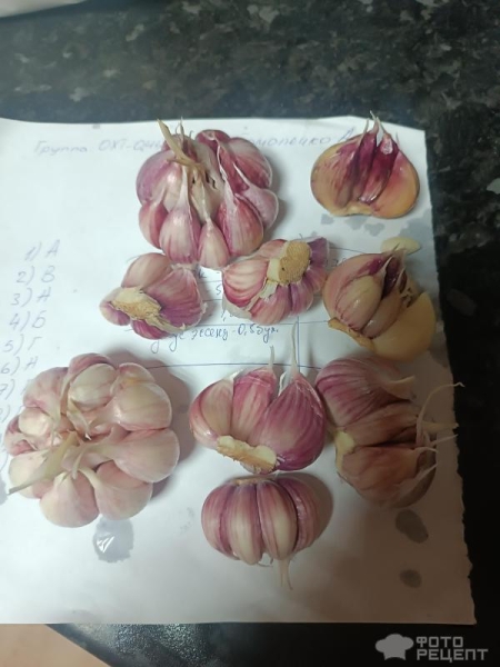 Рецепт: Маринованный чеснок - Как дополнение к блюдам