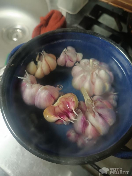 Рецепт: Маринованный чеснок - Как дополнение к блюдам