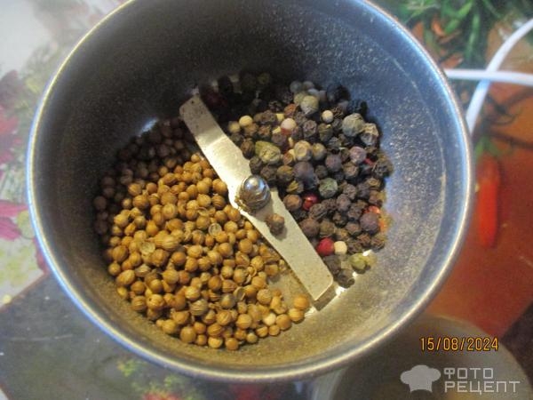 Рецепт: Маринованный перец фаршированный капустой - за два дня Рецепт: Маринованный перец фаршированный капустой - за два дня