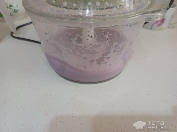 Рецепт: Милкшейк - С черникой. Рецепт: Милкшейк - С черникой.