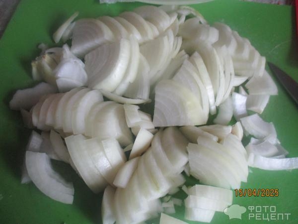 Рецепт: Мясная подлива - с шампиньонами