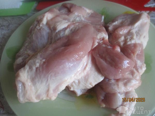 Рецепт: Мясная подлива - с шампиньонами