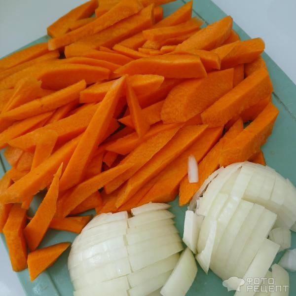 Рецепт: Мясные ежики - "Ежики" из фарша индейки с рисом в томатно-сметанной подливе с овощами Рецепт: Мясные ежики - "Ежики" из фарша индейки с рисом в томатно-сметанной подливе с овощами