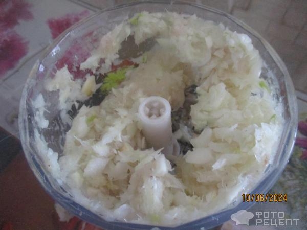 Рецепт: Мясо-рыбные котлеты - мягкие сочные Рецепт: Мясо-рыбные котлеты - мягкие сочные