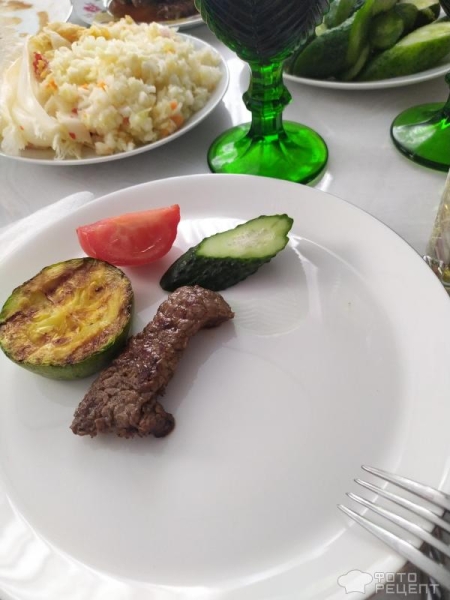 Рецепт: Мясо с кабачками на гриле - гриль, семейный ужин, вкусно и полезно, овощи запеченные, баклажаны, кабачки, говядина Рецепт: Мясо с кабачками на гриле - гриль, семейный ужин, вкусно и полезно, овощи запеченные, баклажаны, кабачки, говядина