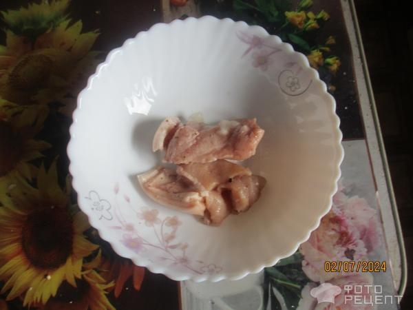 Рецепт: Мясо со сливами и соусом - супер праздничное блюдо