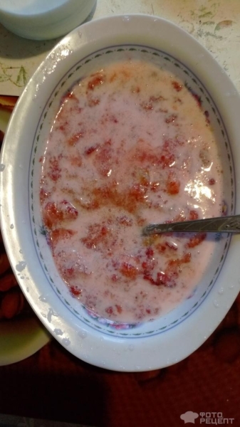 Рецепт: Молочный десерт - Рецепт из моего детства. Рецепт: Молочный десерт - Рецепт из моего детства.